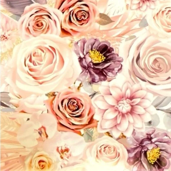 25 10x13 Poly Mailers Blossoms and Rose Variety Bundle Lavender, Cherry, - Picture 5 of 6